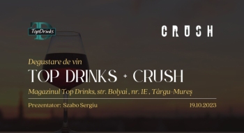 Prezentare si Degustare de Vinuri la Top Drinks Targu Mures